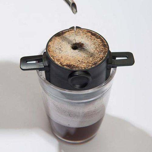On-the-Go Reusable Coffee Dripper – Brew Fresh, Waste Less!