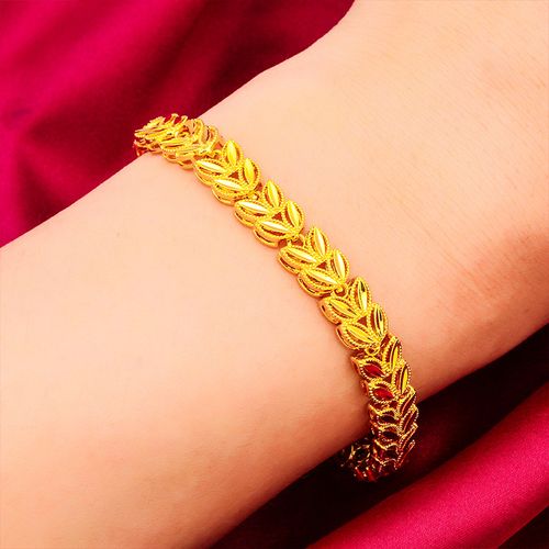 Custom Sand Gold Bracelet - Timeless Elegance for Every Moment ✨