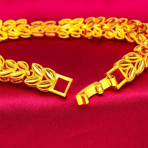 Custom Sand Gold Bracelet - Timeless Elegance for Every Moment ✨