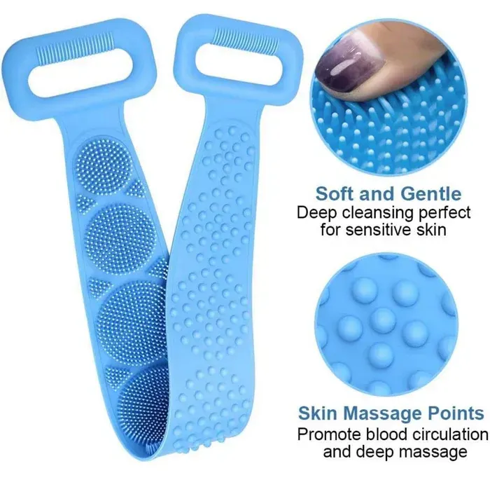 Painless Exfoliating Bath Mitt – Effortlessly Remove Dead Skin for Silky Smooth Skin!
