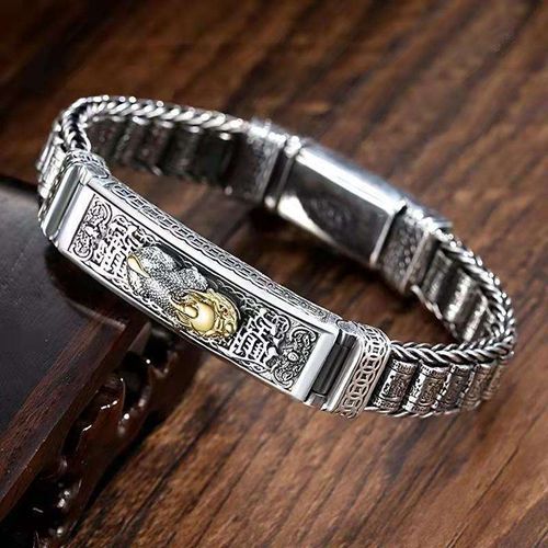 Vintage Buddhist Lucky Charm Bracelet – Timeless Blessings, Hot Seller!