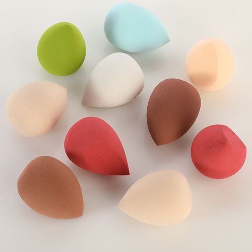 Must-Have Makeup Sponge Set: 4 Shapes for Flawless Blending!（Based on inventory availability, sets will be shipped with random colors.）
