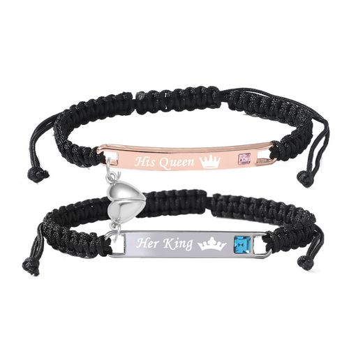 Matching Magnetic Couple Bracelets - Bond That Lasts Forever