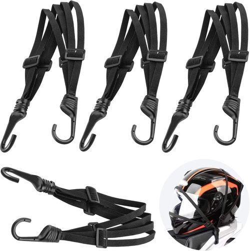 Keep Your Gear Secure on Rides – Motorcycle & E-Bike Elastic Straps!