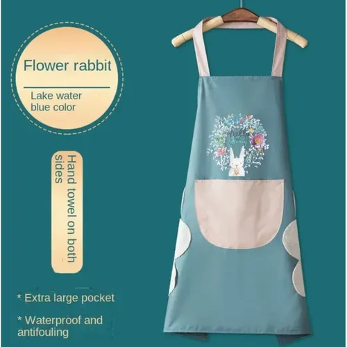 Stylish Waterproof Apron – Keep Clean & Chic in the Kitchen! Cooking messy meals? This feminine apron has you covered! It repels