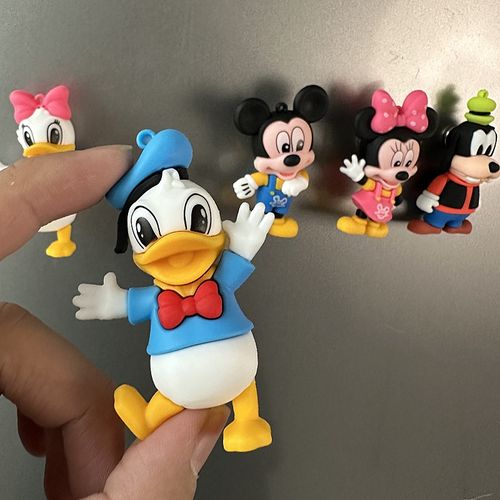 Adorable Mickey Mouse 3D Fridge Magnet Full Set - Disney Magic in One Pack!
