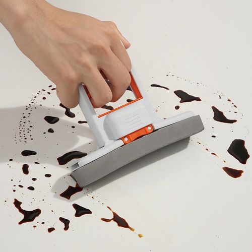 Multi-Functional Mini Mop - No Hand-Washing, Super Absorbent for Home & Bathroom!