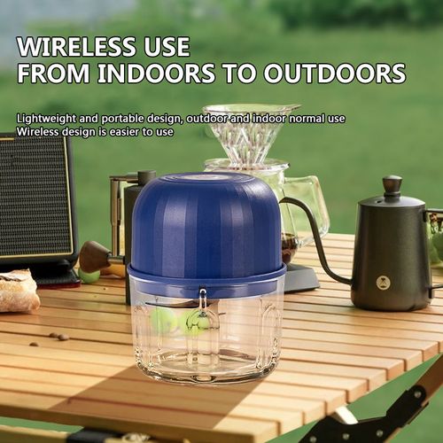 Mini Rechargeable Electric Garlic Mincer – Automatic Garlic Grinder for Kitchen