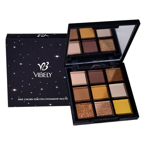 Warm Orange Brown Eyeshadow Palette - 9 Shades of Matte & Shimmer ✨