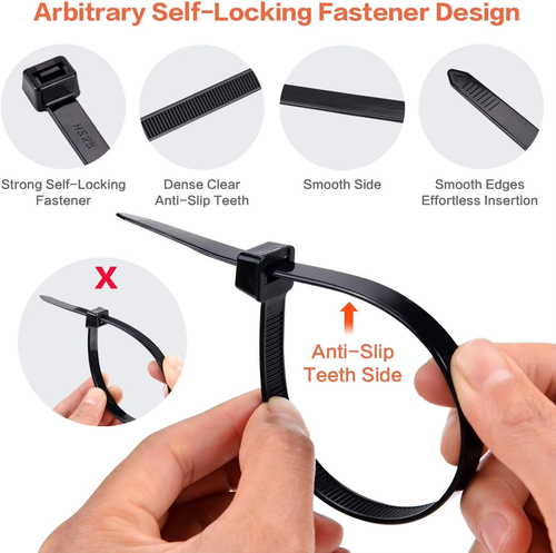 Premium New-Material Self-Locking Nylon Cable Ties – Sold by Kg, Strong & Durable!