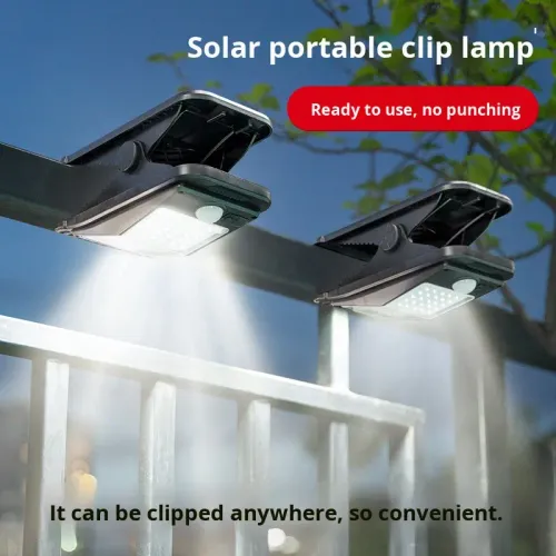 Solar Outdoor Motion Sensor Lights – Waterproof, Versatile Illumination for Your Yard & Fence
