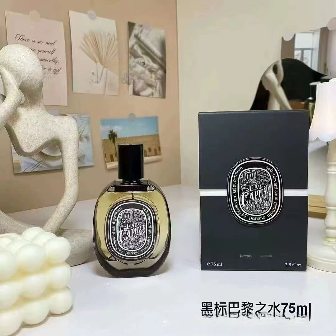 perfume蒂普黑白檀道杜桑玫瑰之水無花果影中之香水
