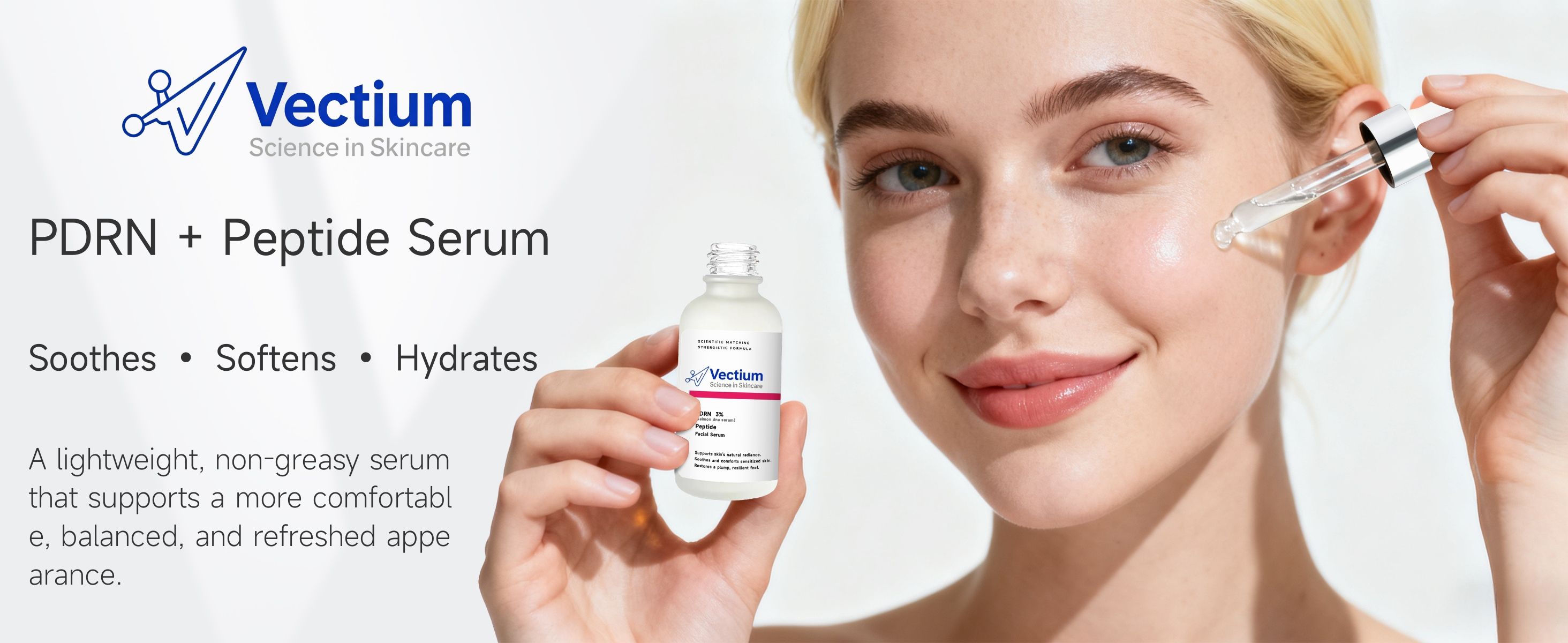 Vectium 3% PDRN Salmon DNA Serum - Post-Procedure Skin Repair