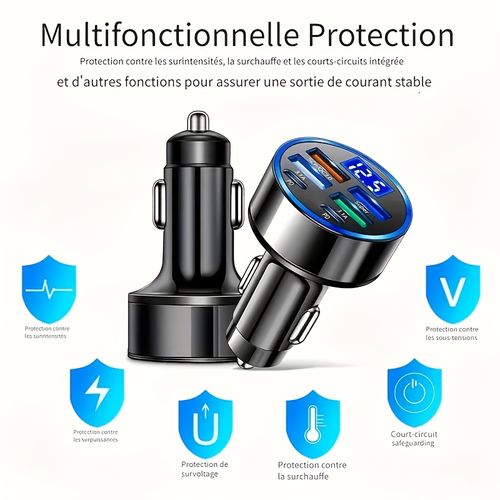 6-in-1 Car Charger