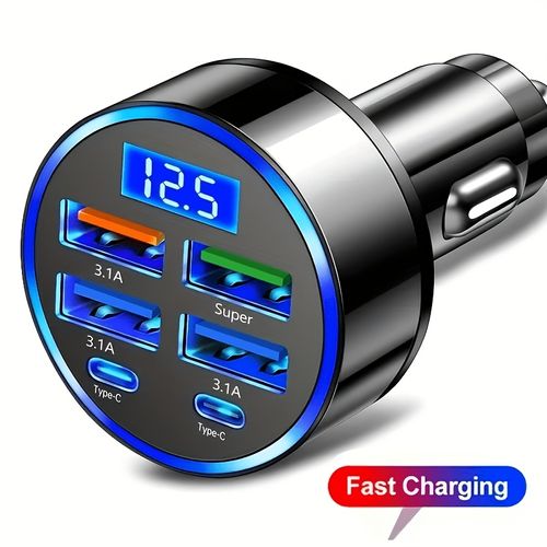 6-in-1 Car Charger