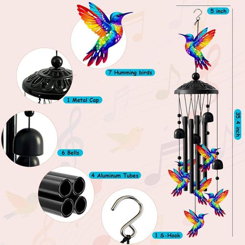 Hummingbird Wind Chime