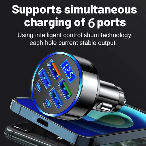 6-in-1 Car Charger