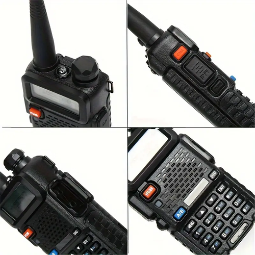 UV-5R 8W Dual Band Rechargeable Walkie Talkie Portable Two-Way Radios