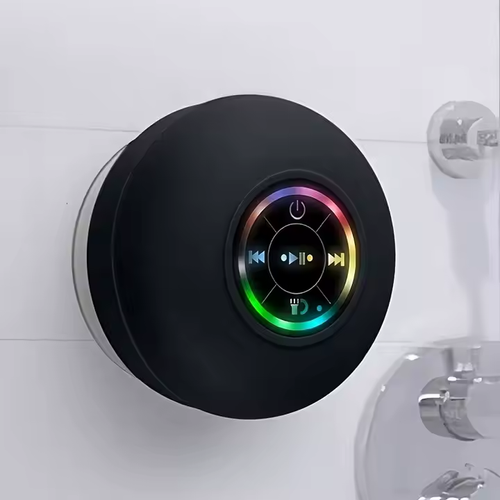 Waterproof Wireless Speaker With Suction Cup USB Rechargeable Bluetooth Speakers