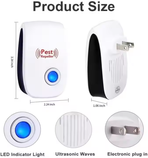💖💖Buy 1 Get 1 Free 💖💖Ultrasonic Pest Repeller