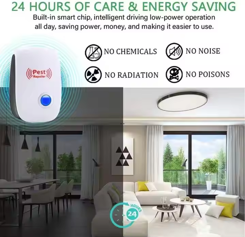 💖💖Buy 1 Get 1 Free 💖💖Ultrasonic Pest Repeller