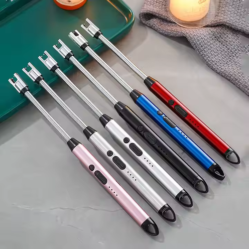 Multi-Function Arc Lighter Single Plasma Lighters Rechargeable USB Electric BBQ Lighter for Kitchen Candle