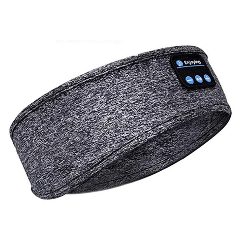 Bluetooth Sleeping Earphones Sports Headband Thin Soft Elastic Comfortable Wireless Music Earphones Eye Mask for Side Sleeper