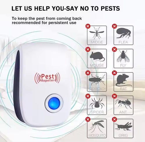 💖💖Buy 1 Get 1 Free 💖💖Ultrasonic Pest Repeller