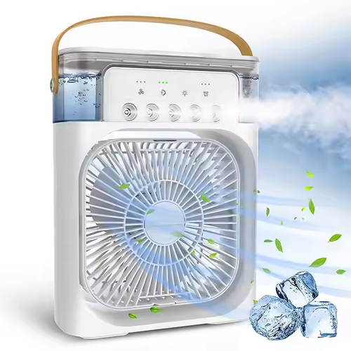 💯💣air cooler fan💯💣portable cold dc air water cooler home rechargeable air conditioner water mist air cooler aroma fragrance