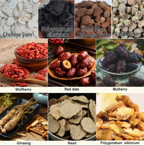 High-quality herbal tea for men, made with ginseng, yellow conk, mulberry leaves, and goji berries. This tea helps to strengthen the body and improve overall health.