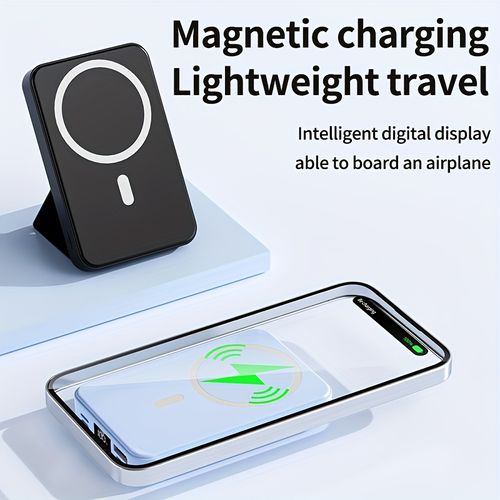 Magnetic bracket power bank