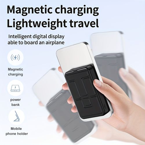 Magnetic bracket power bank