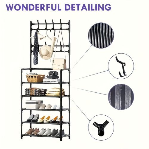 Shoe and Hat Rack
