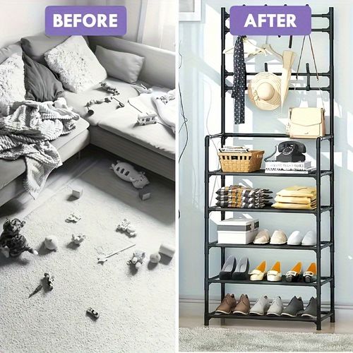 Shoe and Hat Rack