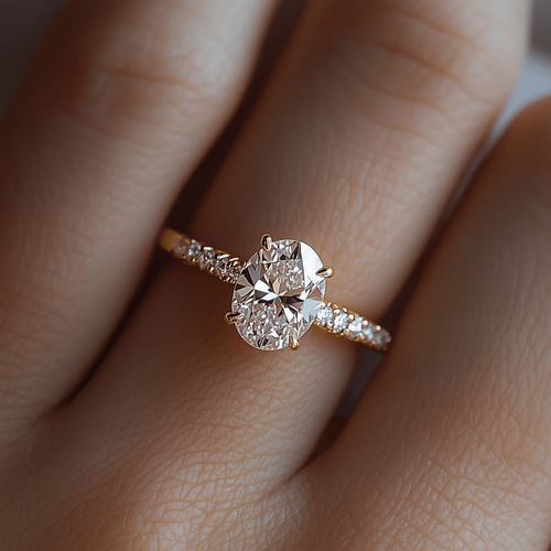 S925 silver 3-carat moissanite ring