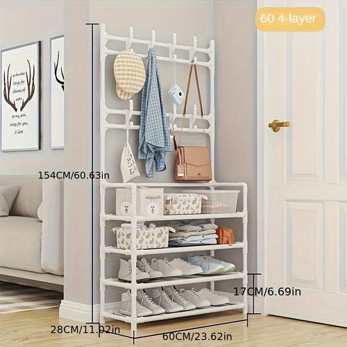Shoe and Hat Rack