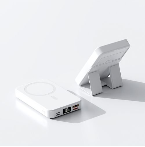 Magnetic bracket power bank