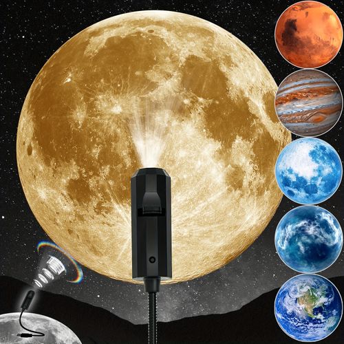 Bedroom projection lamp, planetary projection lamp
