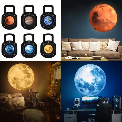 Bedroom projection lamp, planetary projection lamp