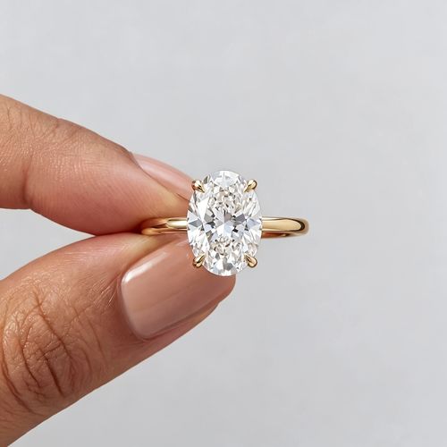 ✨Pigeon egg⚜️ imitation diamond ring💎