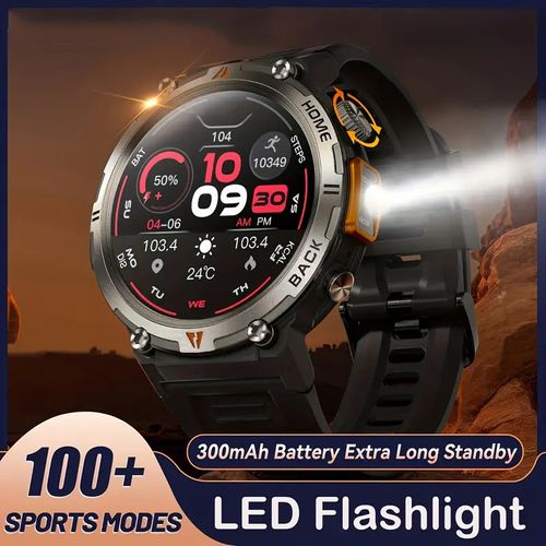 Novo relógio inteligente circular hd relógio de tela grande sports watch S100 bluetooth call watch