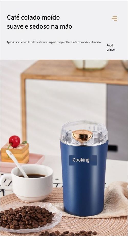 Casa moedor multifuncional portátil grão multi-grão máquina de trituração ultrafina pequena máquina de café média máquina de cozinha moedor de café