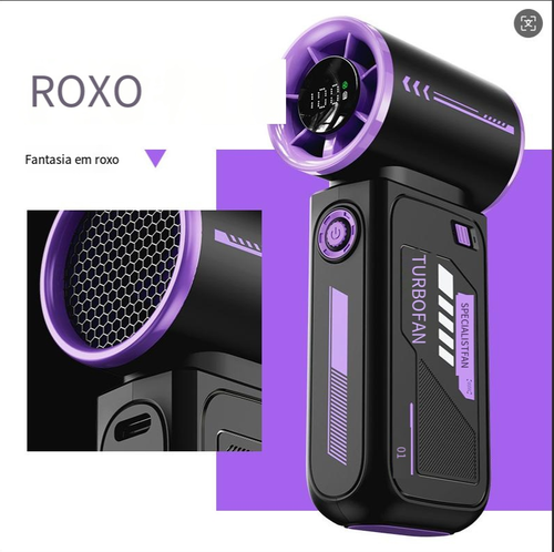 Portátil portátil portátil USB recarregável ventilador mini ventilador pequeno display digital wearable ventilador pequeno