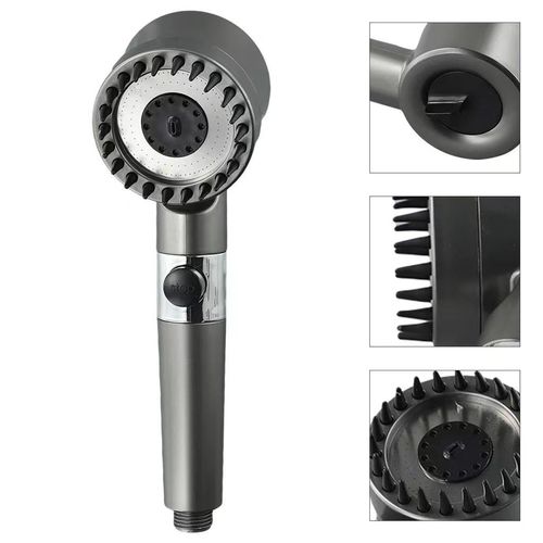 Powerful Pressurized Hand Shower Negative Ion Filter Spray Shower Head Massage Bath Faucet Bathroom Shower Head