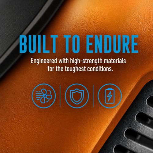 Portable Waist Clip Fan – 100-Speed Adjustable Hands-Free Powerful Cooling