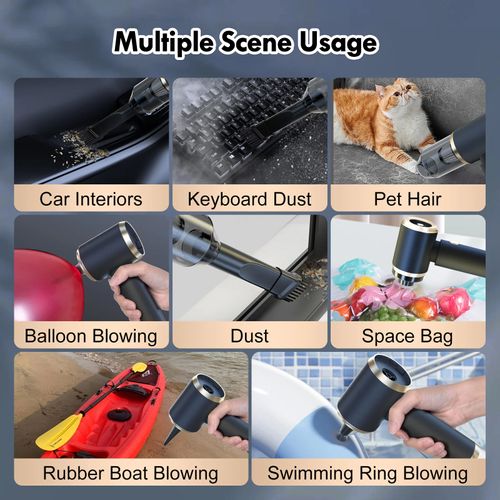 Handheld Cordless Vacuum Cleaner Rechargeable Portable Lightweight Mini Vacuum Cleaner