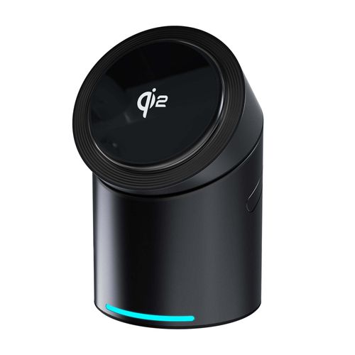 New Arrival 3-in-1 Auto-Rotating 15W Fast Aluminium Magnetic Wireless Charger Qi2 TRUE OTP OVP Auto-Rotating Wireless
