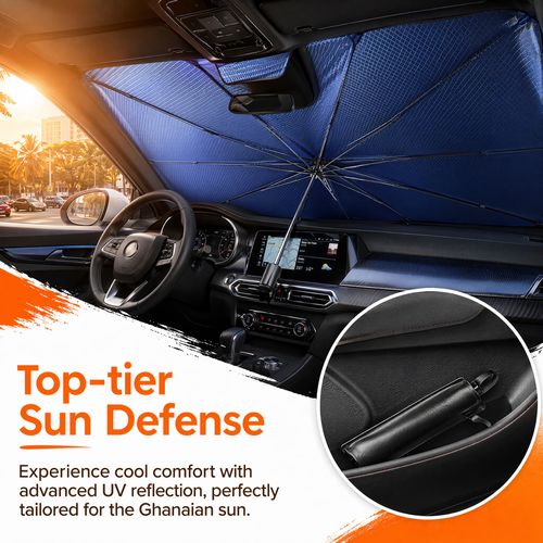 HeatShield Car Sun Visor Cover – Keep Your Car Cool, Protect Interior from Harsh Sunlight