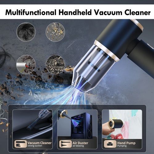Handheld Cordless Vacuum Cleaner Rechargeable Portable Lightweight Mini Vacuum Cleaner