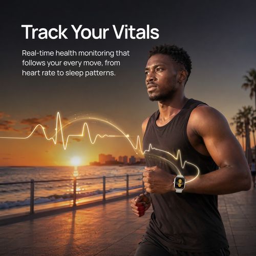 Ultra Smart Watch with Bluetooth Calling & Health Monitoring